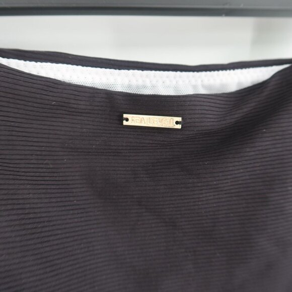 Sea Level Swim Australia Women's Black White Bikini Bottoms Size US 4 NWOT - Picture 6 of 7